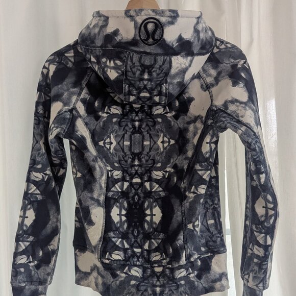 RARE Vintage Lululemon Scuba Indigo Tie Die Full-zip - Picture 8 of 9